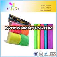 colorful crepe paper wax paper for craft